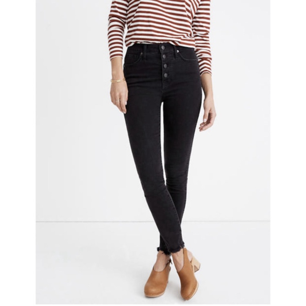 Madewell High Rise 10” Skinny Jeans
